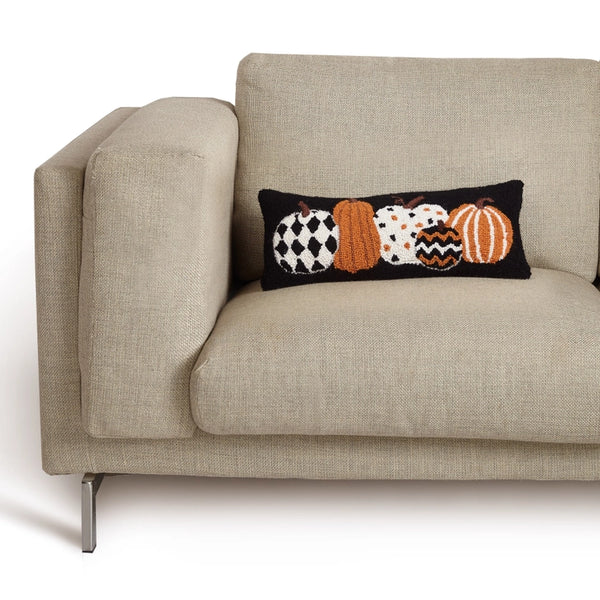 Patterned Pumpkins - Hook Pillow