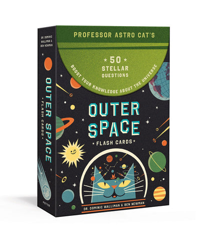 Professor Astro Cat's 50 Stellar Questions - Outer Space Flashcards