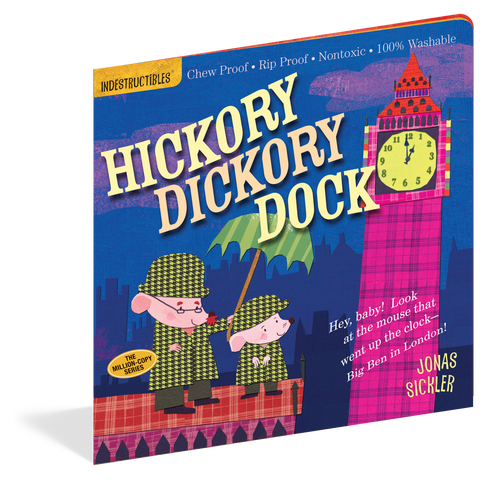 Hickory Dickory Dock - Indestructible Book