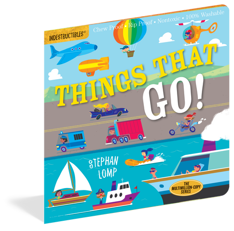 Things That Go! - Indestructible Book