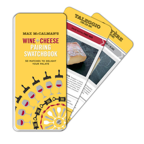 Max McCalman's Wine+Cheese Pairing Swatchbook