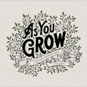 As You Grow - Memory Book