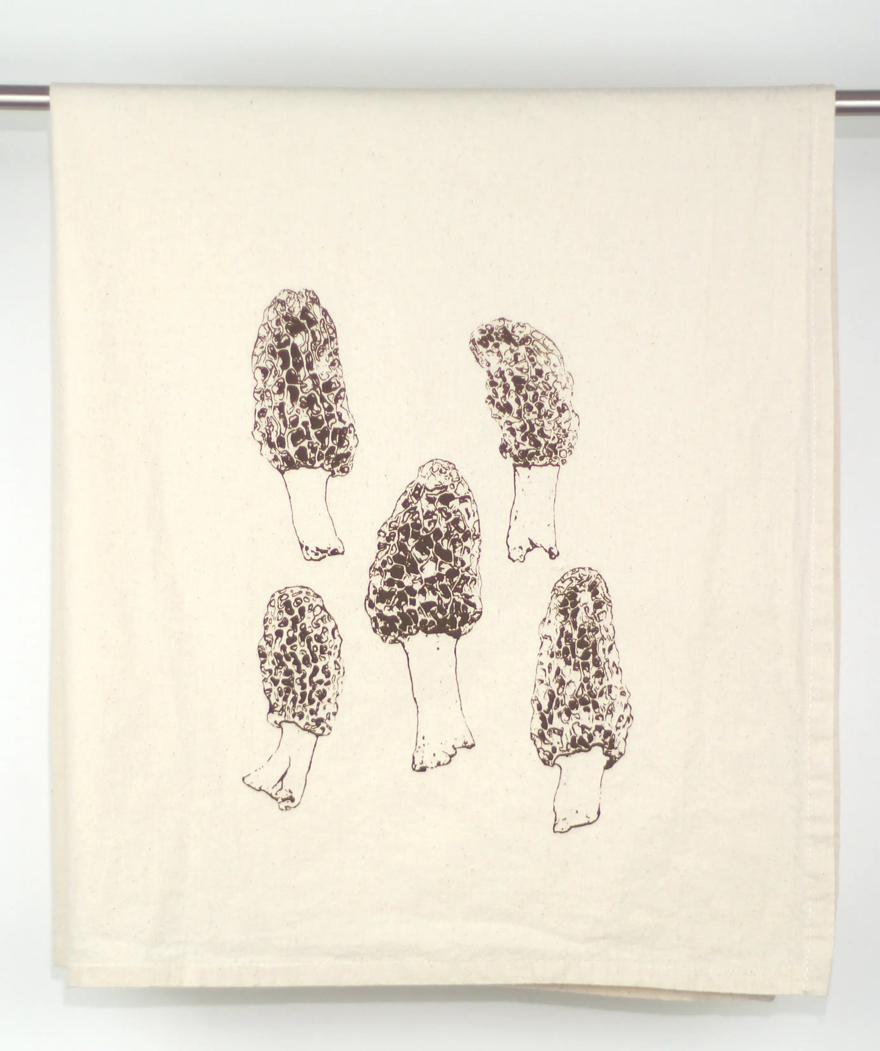 Morel Mushrooms Flour Sack Towel