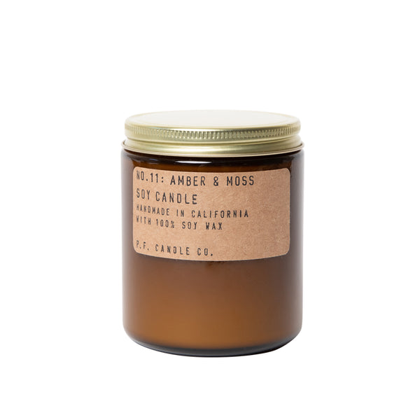 No. 11: Amber & Moss - 7.2oz Soy Candle