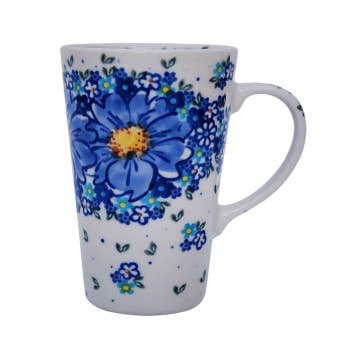 Affection Latte Mug - Polish Pottery