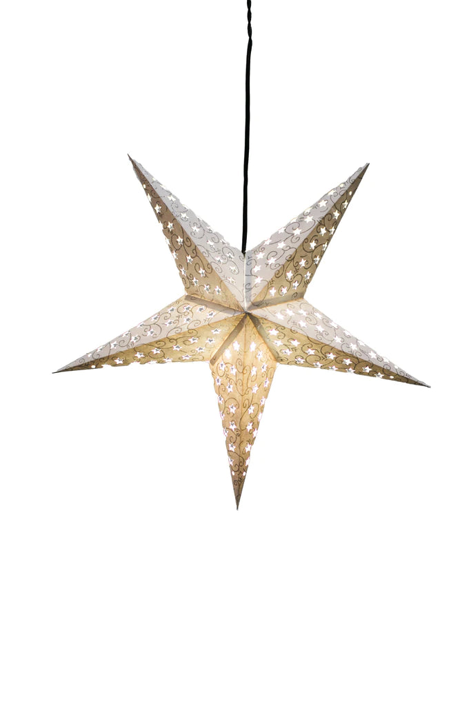 Winter Wonderland Paper Star Lantern