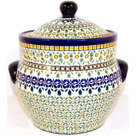 Enchanting 7.6 Cup Canister - Polish Pottery