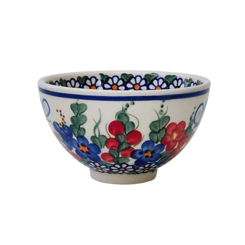 Garden Party Small Rice Bowl - Polish Pottery