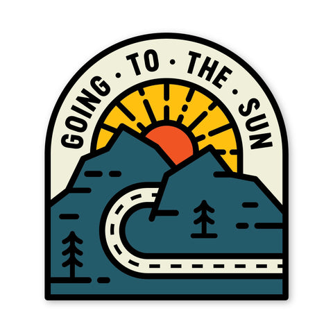 Going to the Sun - Sticker