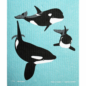 Orcas - Swedish Dishcloth
