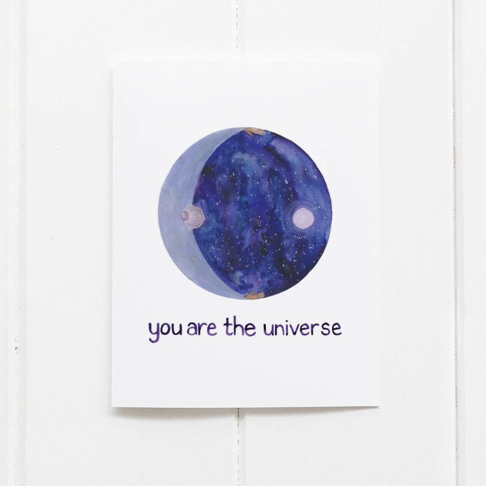 You Are The Universe - Love Card