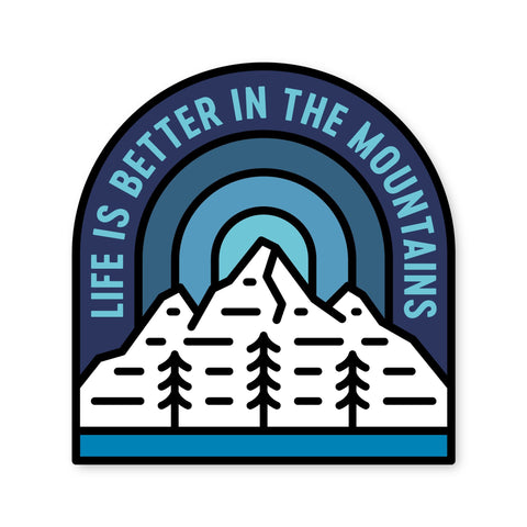 Life is Better - Sticker