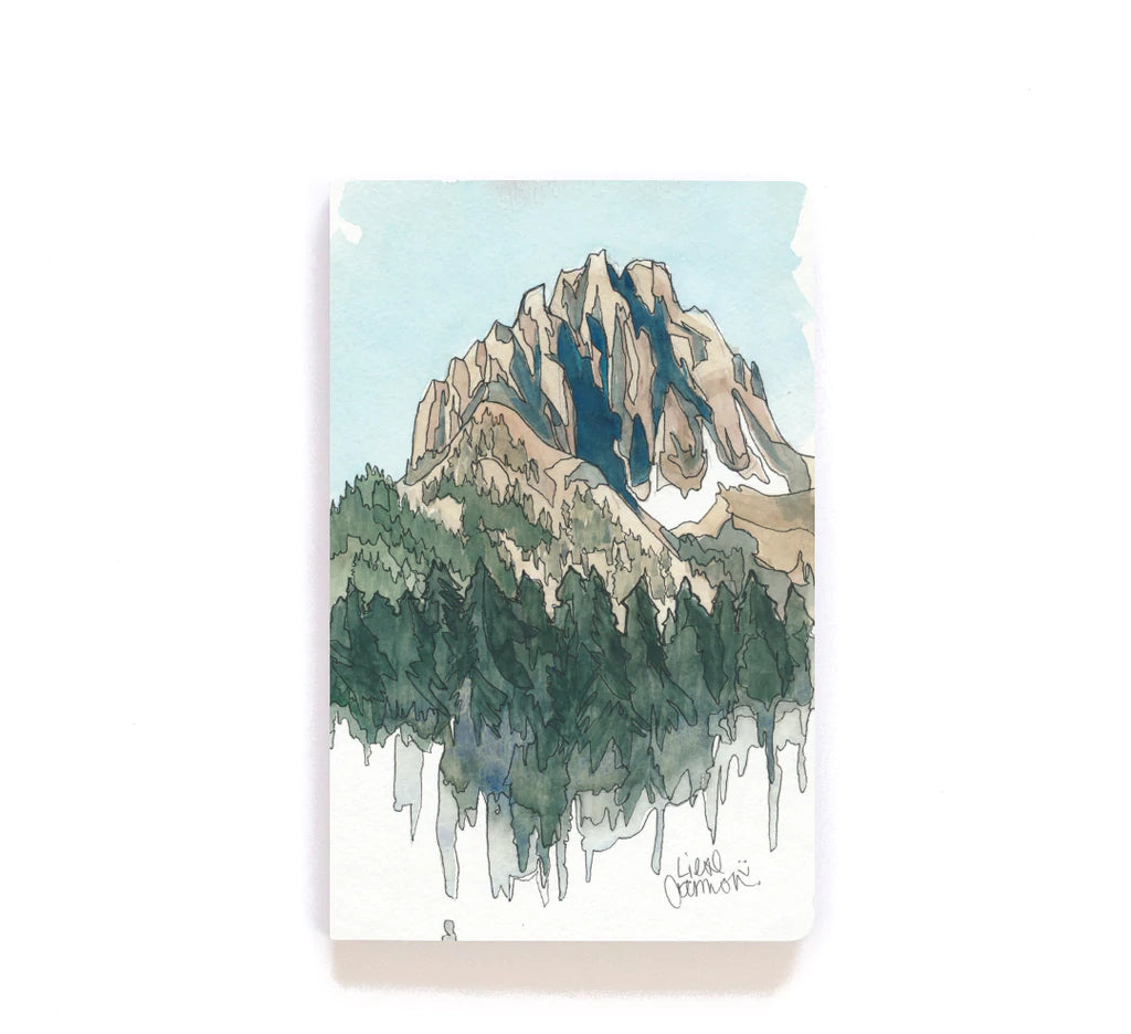 Drawing Mountains Notebook