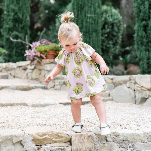 Organic Dress & Bloomer Set - Artichoke