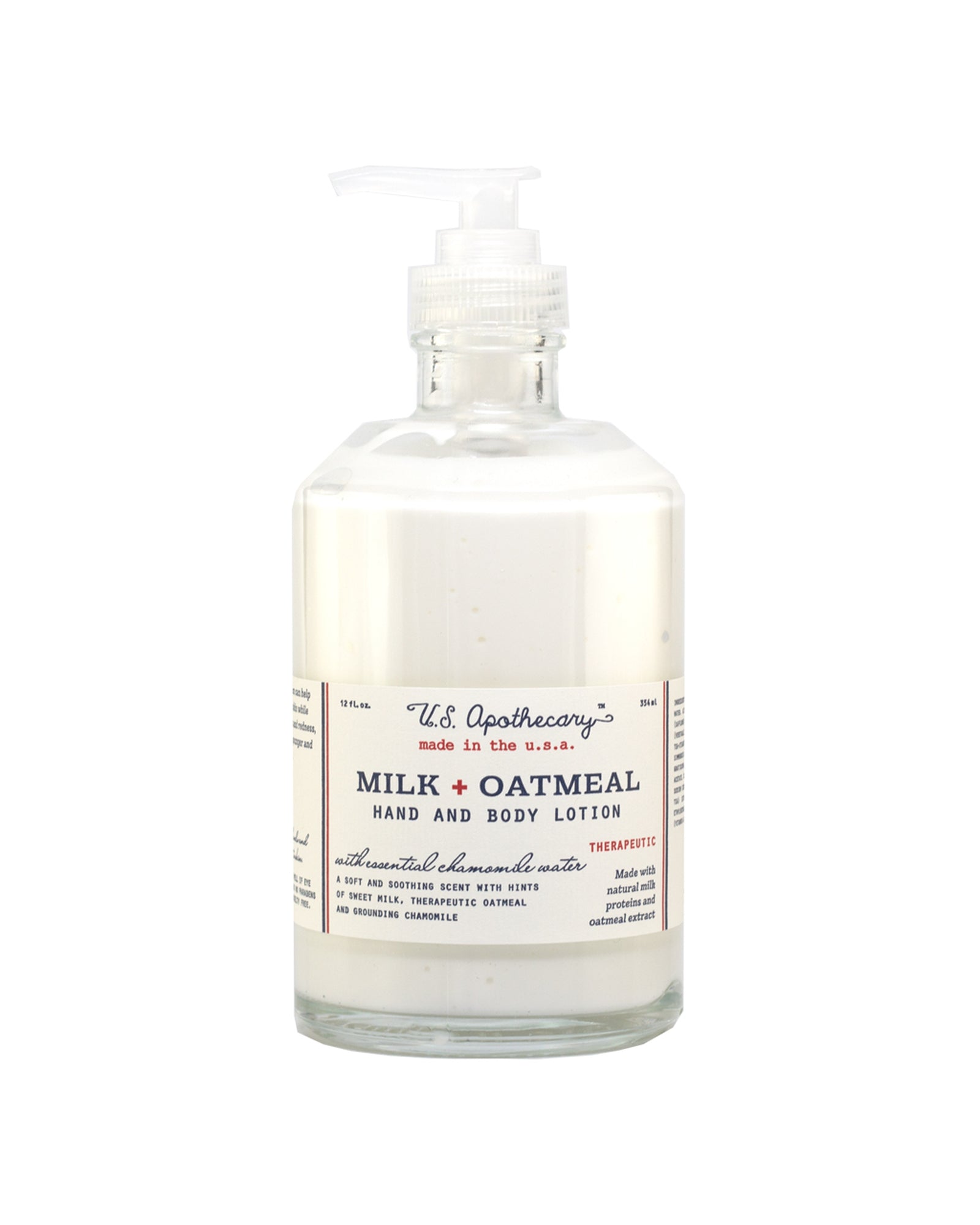 Milk & Oatmeal - 12oz Hand and Body Lotion