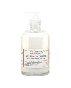 Milk & Oatmeal - 12oz Hand and Body Lotion