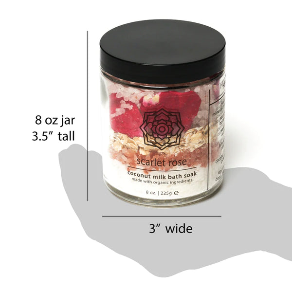Scarlet Rose - Coconut Milk Bath Soak