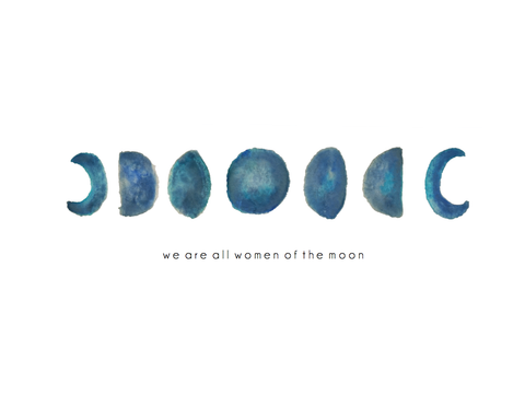 Women of the Moon - Art Print