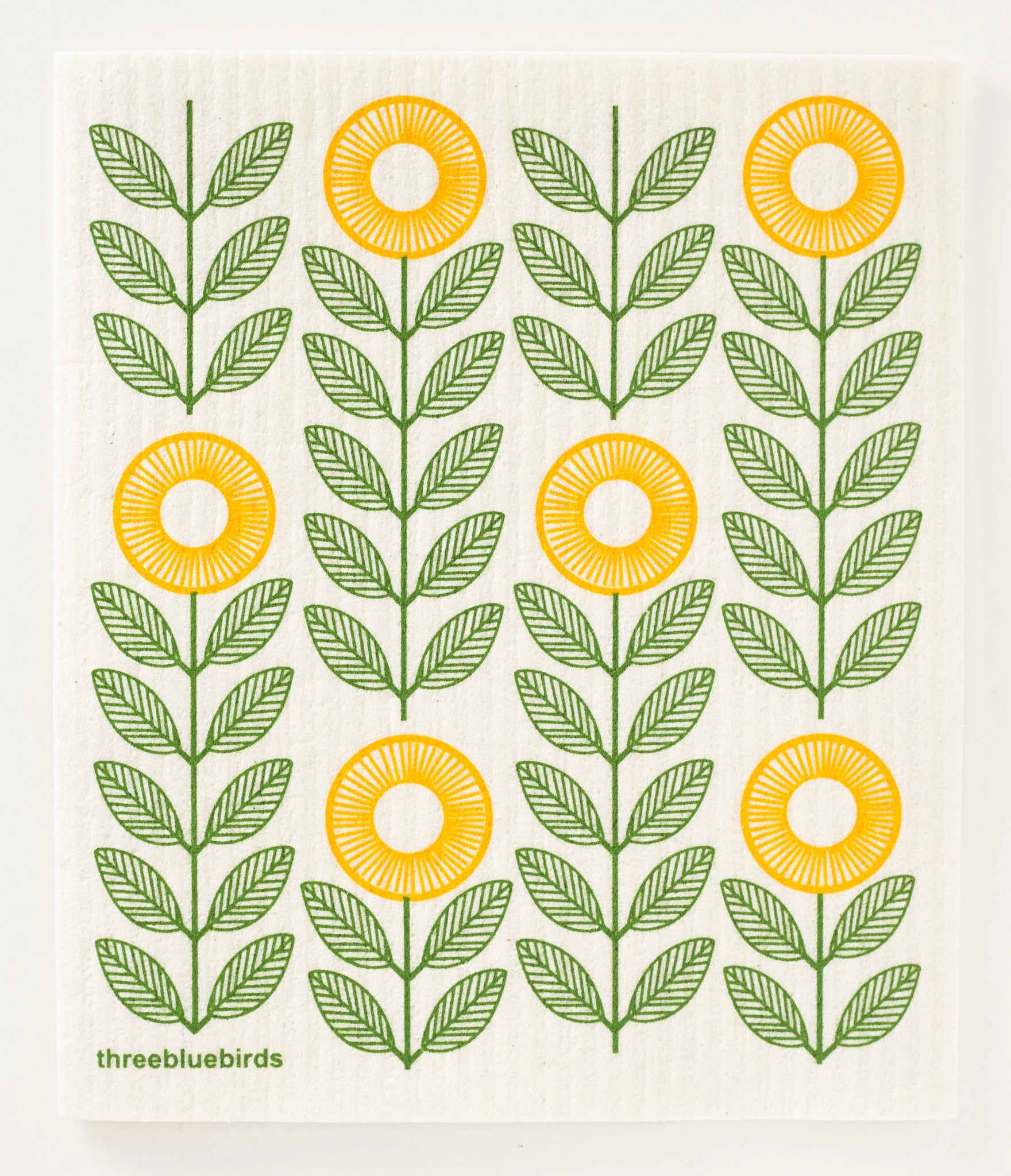 Sunflowers - Swedish Dishcloth