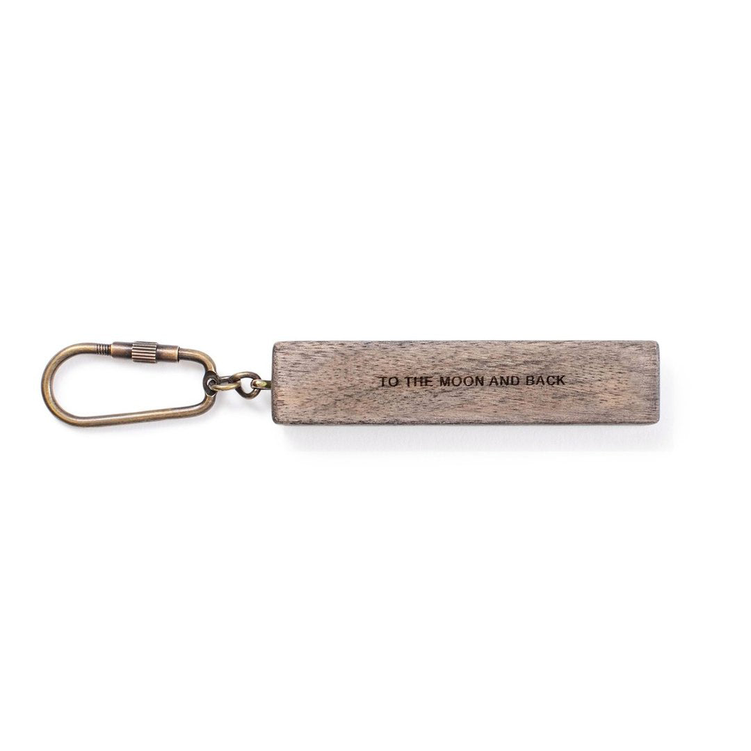 To The Moon and Back Keychain