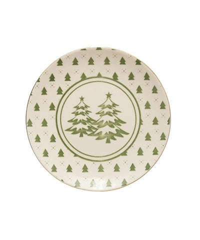 Green Tree - Ceramic Plate
