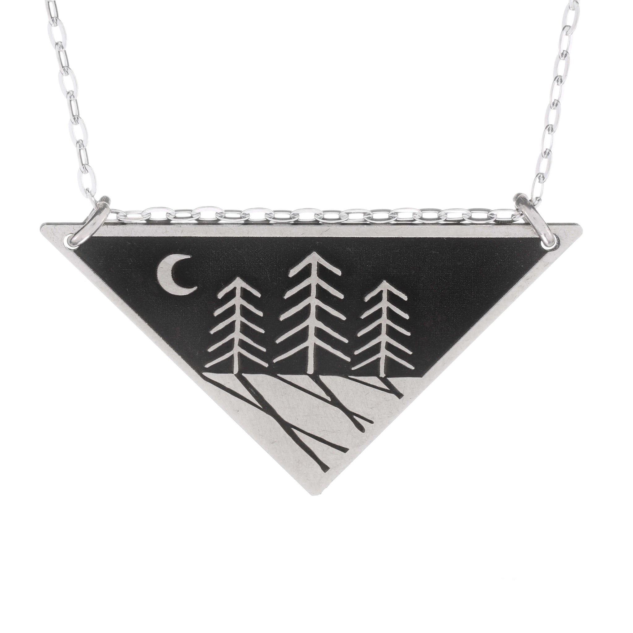 Zen Night Forest Necklace