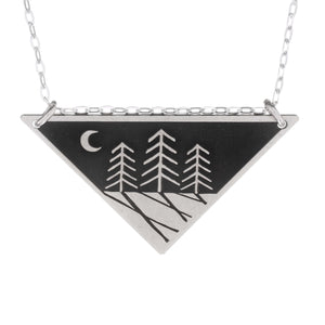 Zen Night Forest Necklace