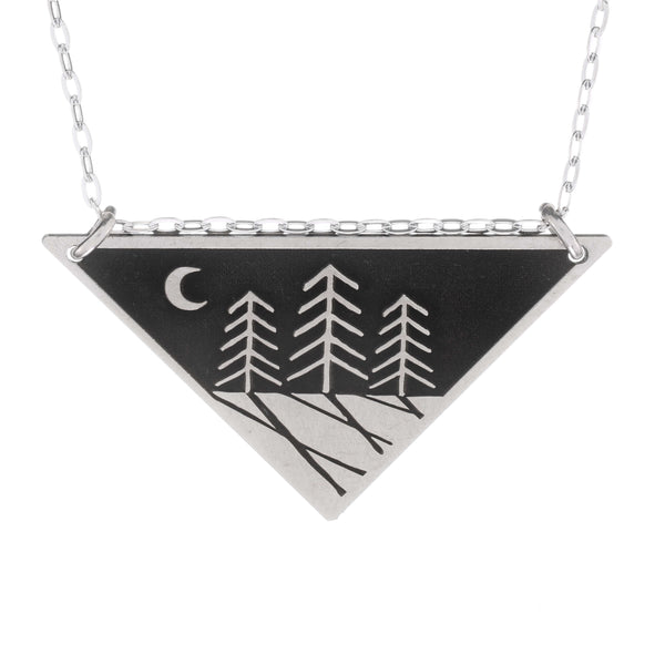 Zen Night Forest Necklace