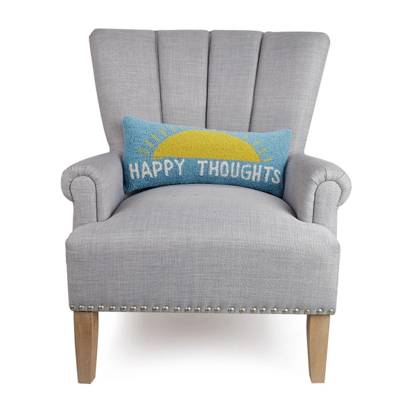 Happy Thoughts - Lumbar Hook Pillow