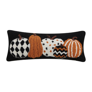 Patterned Pumpkins - Hook Pillow