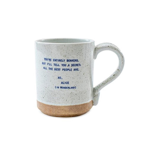 Alice in Wonderland Quote Mug