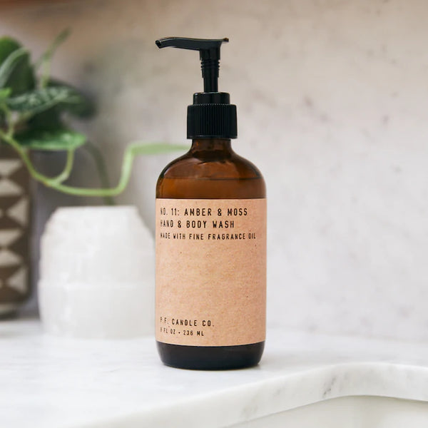 No. 11: Amber & Moss - 8oz Hand & Body Soap