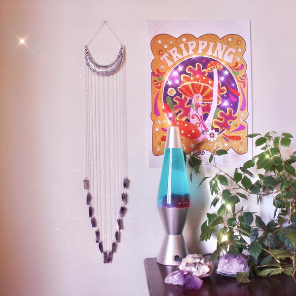 Amethyst Mobile Wall Hanging