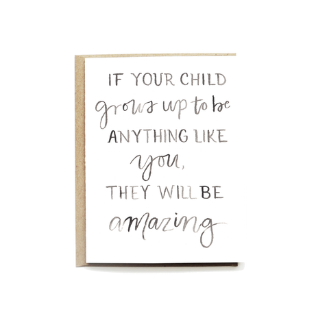 Amazing Parents - Baby Card