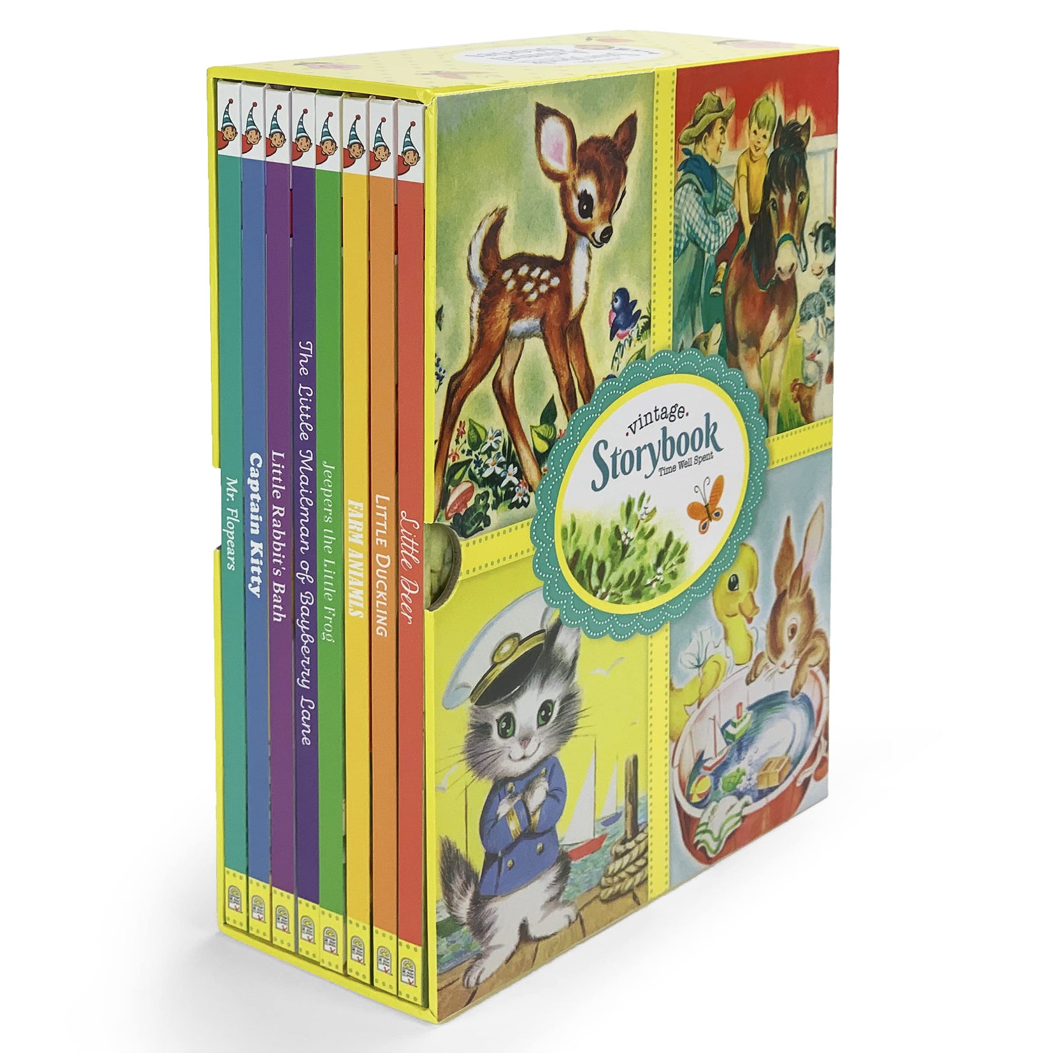 Animal Friends - Vintage Storybook Set