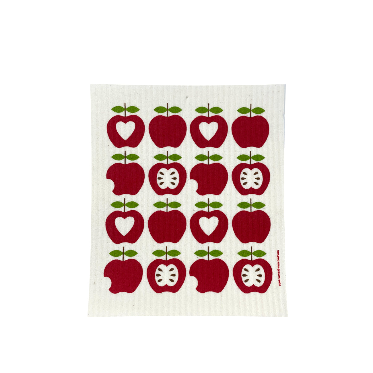 16 Apples - Swedish Dishcloth