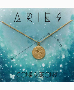 Aries Medallion Necklace