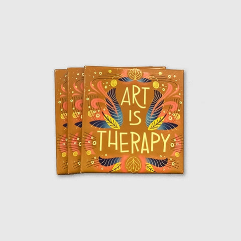 Art Is Therapy - Magnet