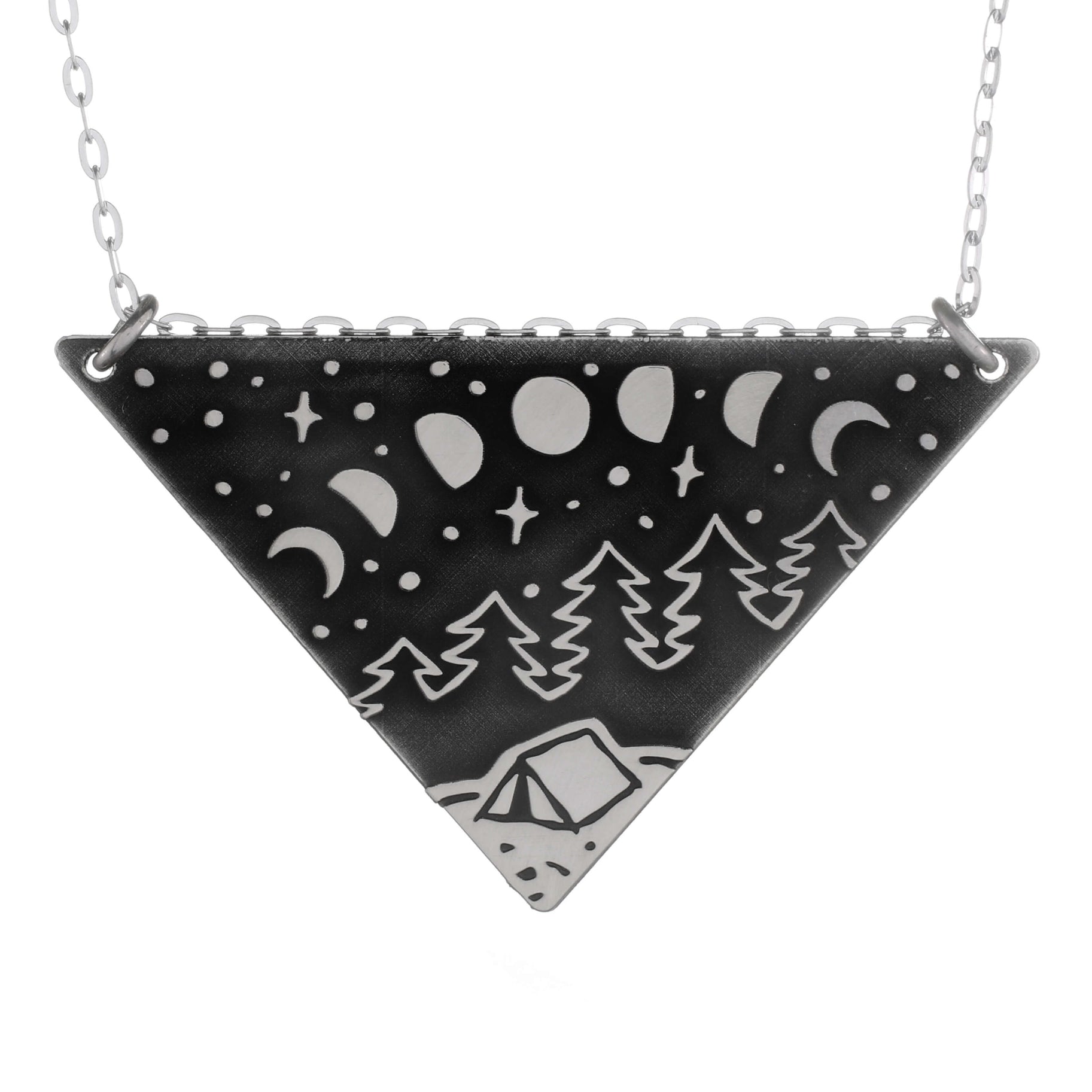 Wanderlust Triangle Necklace