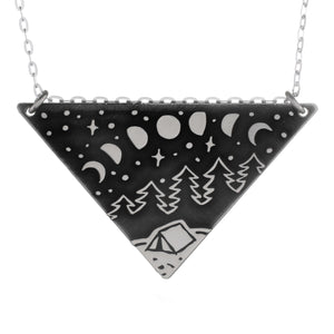 Wanderlust Triangle Necklace
