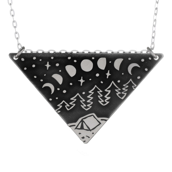 Wanderlust Triangle Necklace