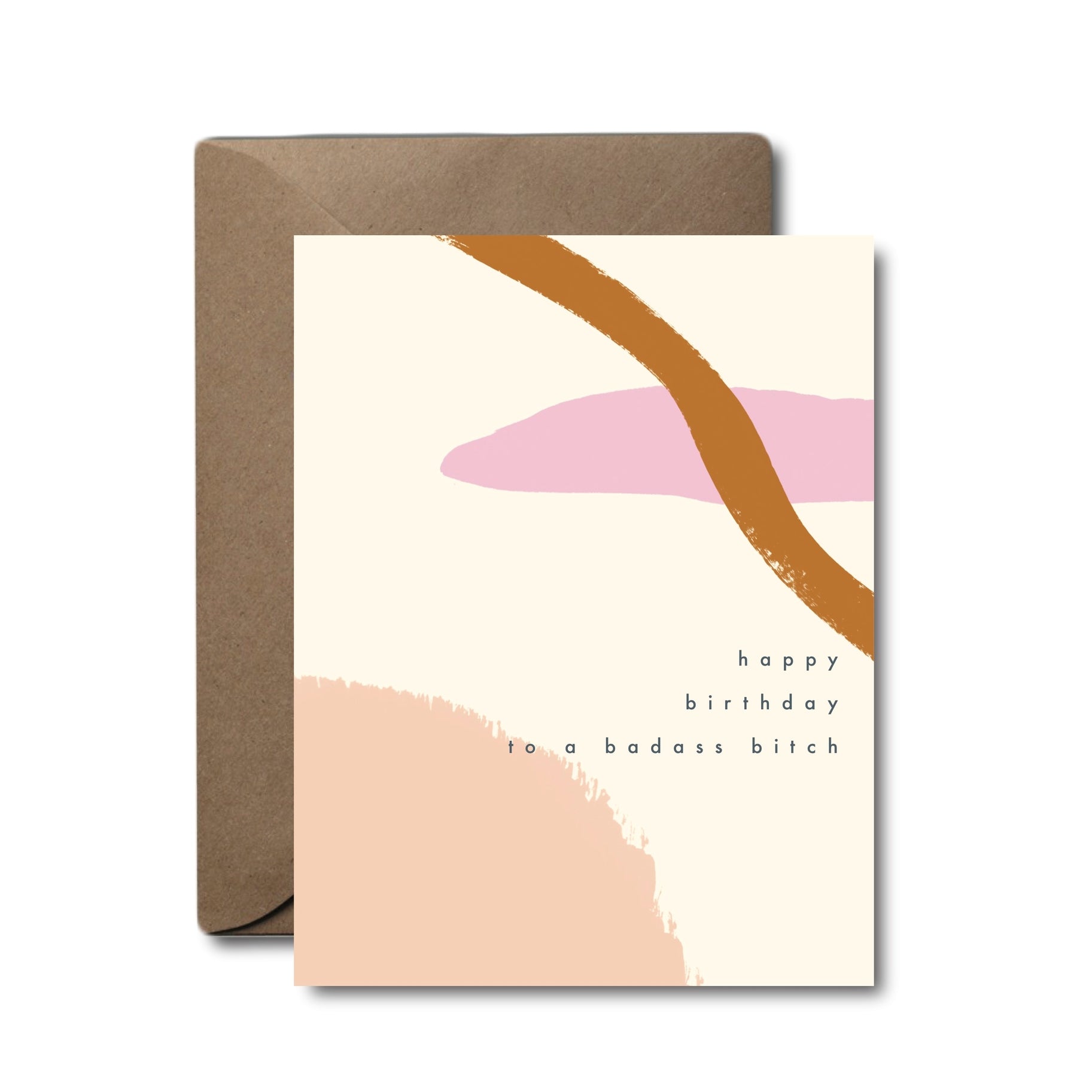 Badass Bitch - Birthday Card