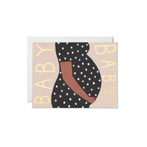 Baby Bump - Baby Card