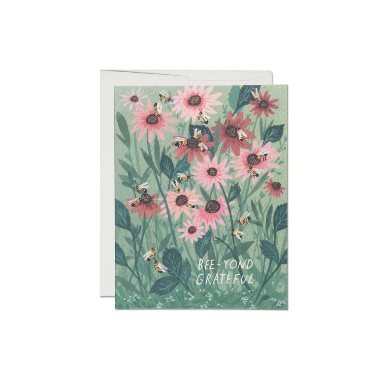 Bee-yond Grateful - Thank You Card