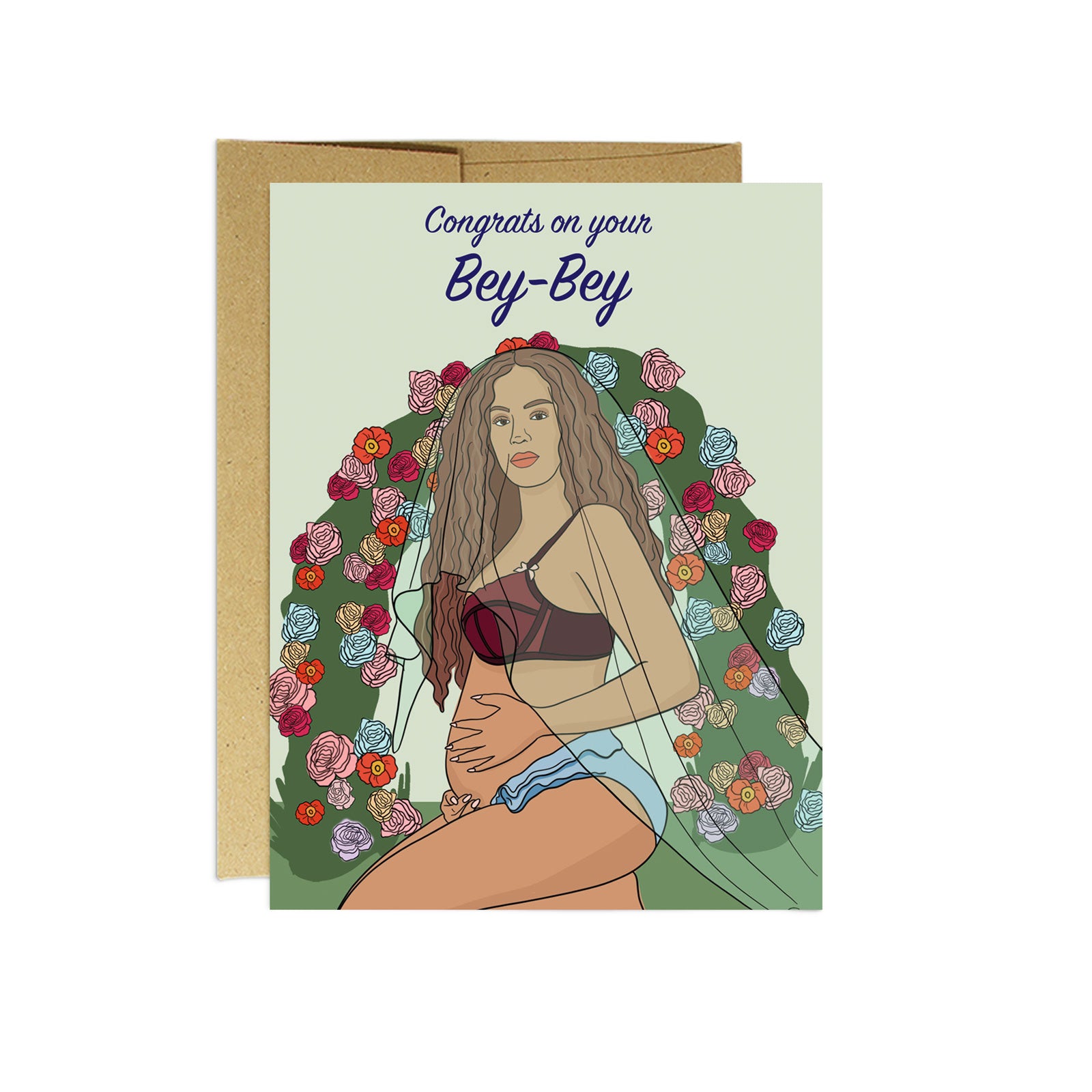 Congrats Bey-Bey - Baby Card
