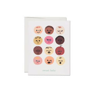 Baby Faces - Baby Card