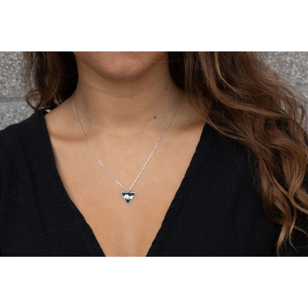 Explorer Small Triangle Necklace
