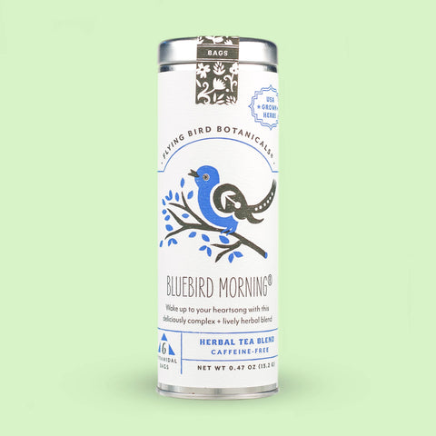 Bluebird Morning - 6 Tea Bag Tin