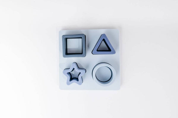 Shape Puzzle Teether - Blue