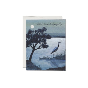 Blue Heron - Empathy Card